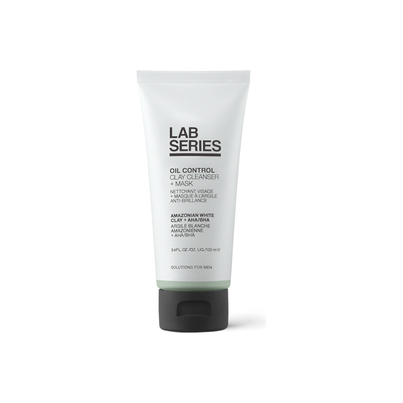Lab Series Lab Series Oil Control Clay Cleanser + Mask, 3.4-oz. Facial Cleanser/Mask
