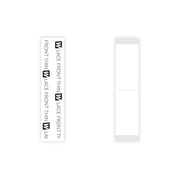 VIP Extensions Lace  Front (Thin) Support Tape STRAIGHT STRIPS by Walker Tape Wig Adhesive