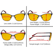 eyekeeper.com Blue Light Blockers Glasses Classic Style Eyeglasses LX19023-BB90 Eyeglasses