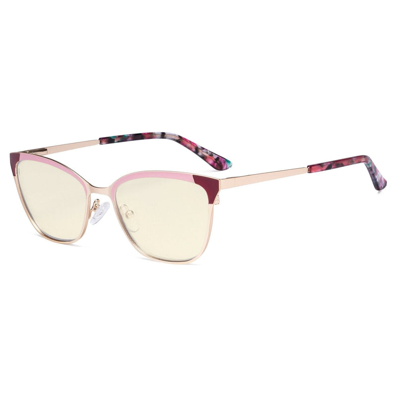 eyekeeper.com Ladies Stylish Blue Light Filter Eyeglasses LX19034-BB40 Eyeglasses