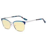 eyekeeper.com Cat-eye Blue Light Blocking Eyeglasses LX19034-BB60 Eyeglasses
