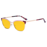 eyekeeper.com Cat-eye Stylish Blue Light Blocking Eyeglasses LX19034-BB90 Eyeglasses