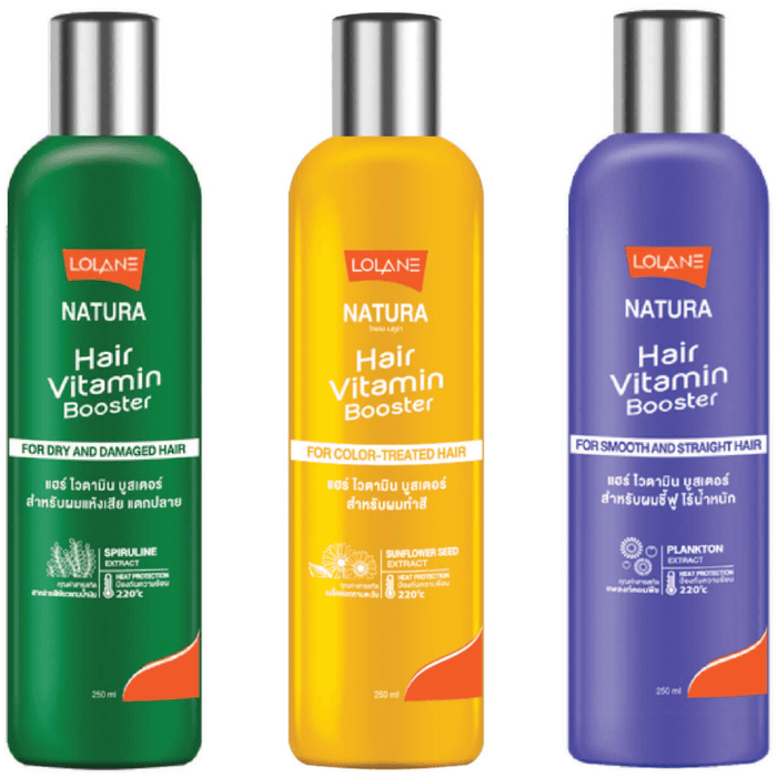 Lolane Natura Hair Vitamin Booster 8.45 Fl Oz