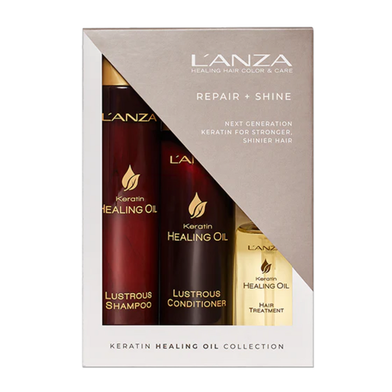 Nava Beauty L'ANZA Keratin Healing Oil Trio Kit Lavender