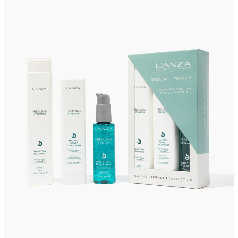 Nava Beauty L'ANZA Strength Holiday Trio Kit ($119 value) White Smoke