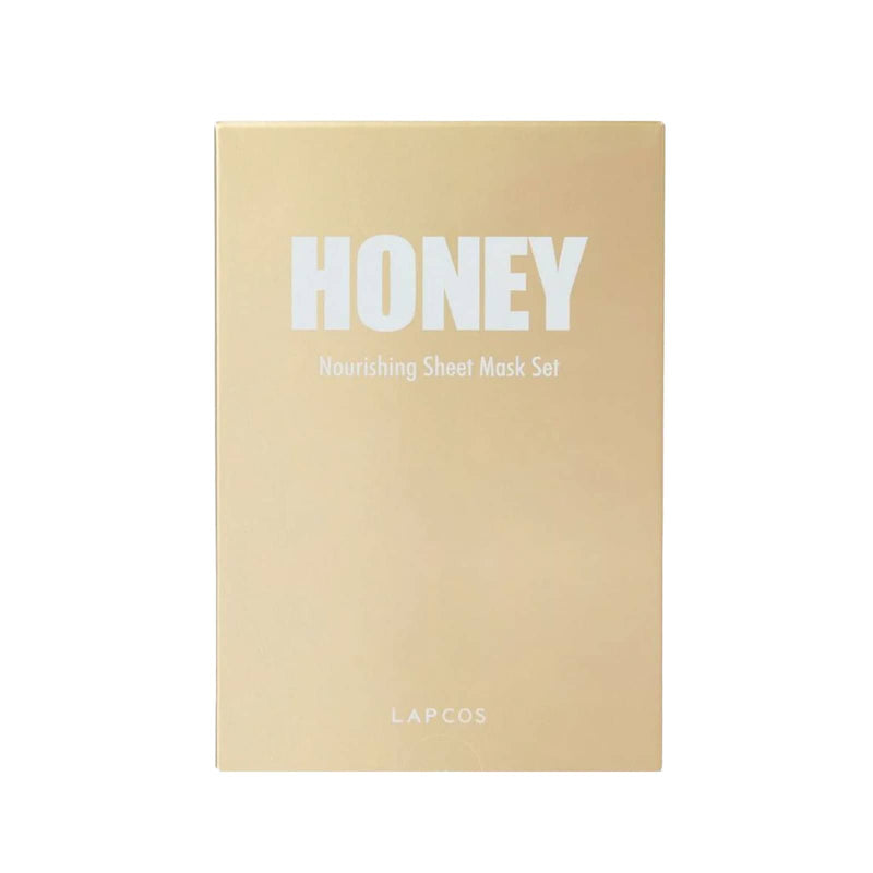 Nava Beauty LAPCOS Daily Honey Anti-Bacterial Sheet Mask 5 Pack - Korean Mask Wheat
