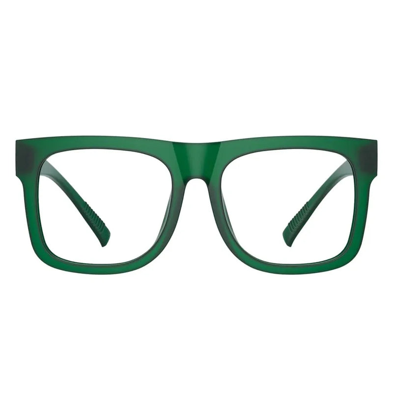 eyekeeper.com Large Frame 30% Blue Light Blocking Metalless Screwless Glasses R2316-B15 Eyeglasses