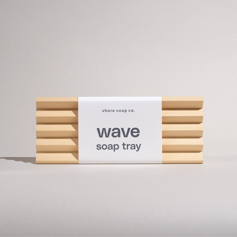Shore Soap Co. Large Wave Soap Tray Accessories