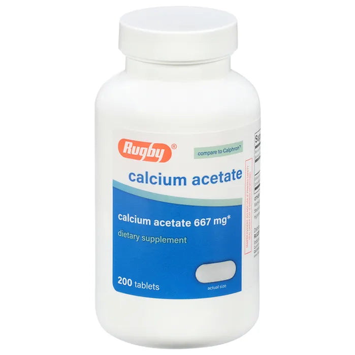 Major Calcium  Acetate Tb  667Mgc 200 Vitamins & Supplements