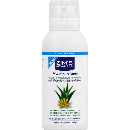 Zim's Zim's Hydrocortisone, Continuous Spray 3.25 oz Health Care