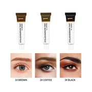 VIP Extensions Lash & Brow Tint Kit, Professional Semi-Permanent 2-IN-1