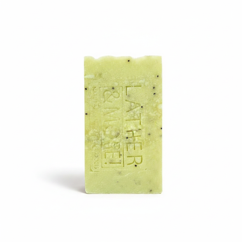 Lather and More! Aloe Vera and Cucumber Soap Bar Soap White Smoke