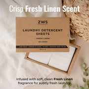 ZeroWasteStore.com Laundry Detergent Sheets Laundry Detergent