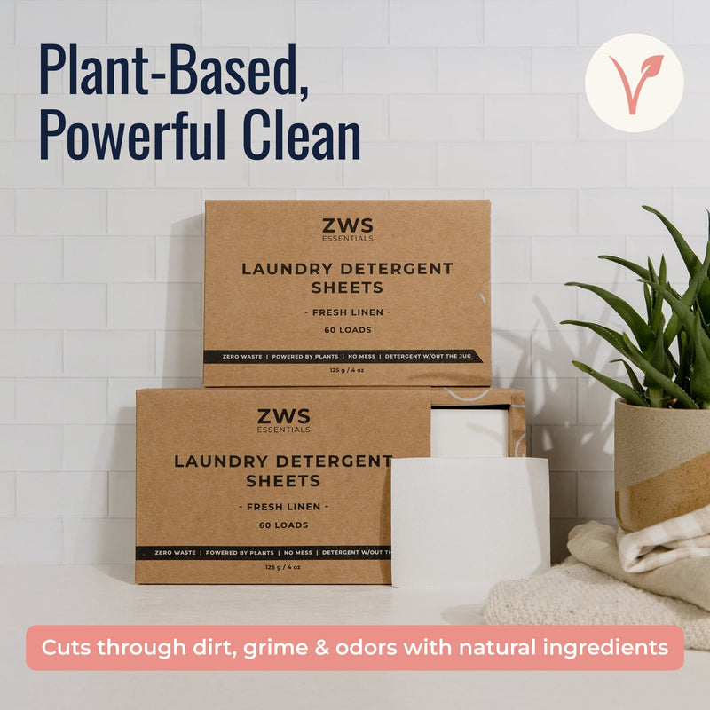 ZeroWasteStore.com Laundry Detergent Sheets Laundry Detergent