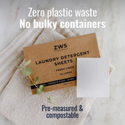 ZeroWasteStore.com Laundry Detergent Sheets Laundry Detergent