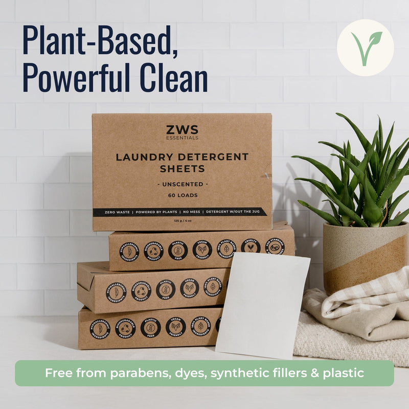 ZeroWasteStore.com Laundry Detergent Sheets Laundry Detergent