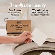 ZeroWasteStore.com Laundry Detergent Sheets Laundry Detergent