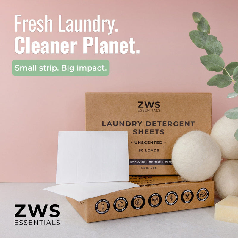 ZeroWasteStore.com Laundry Detergent Sheets Laundry Detergent