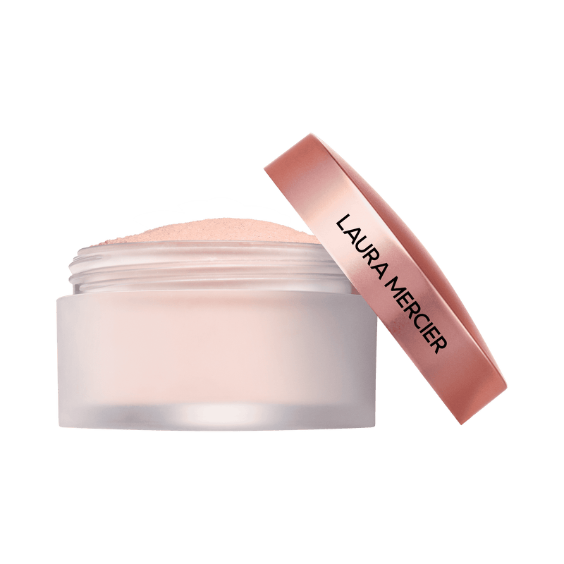 Nava Beauty Laura Mercier Translucent Loose Talc-Free Setting Powder Ultra-Blur Mini Black Tone-Up Rose