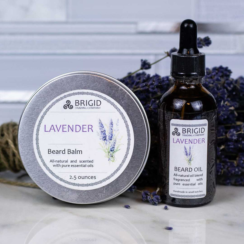 Brigid Trading Company Lavender Natural Beard Oil - The Herb of Royalty Beard Oil