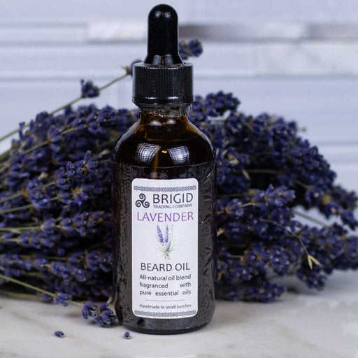 Brigid Trading Company Lavender Natural Beard Oil - The Herb of Royalty Beard Oil