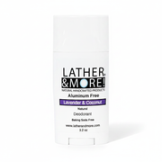 Lather and More! Lavender and Coconut Natural Deodorant deodorant White Smoke