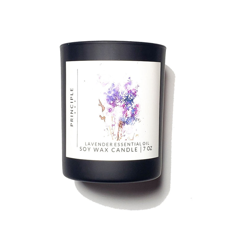 P R I N C I P L E Lavender Soy Wax Candle Candles
