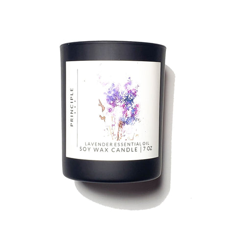 P R I N C I P L E Lavender Soy Wax Candle Candles