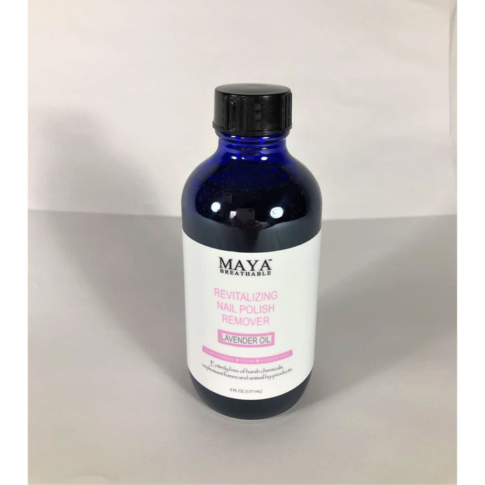 Maya Cosmetics - Natural Nail Polish Remover - Lavender (6 Fl Oz)