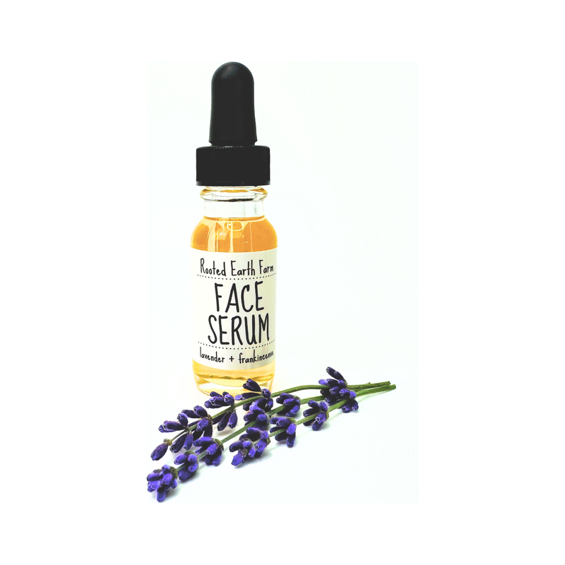 Rooted Earth Farm + Apothecary Herbal Face Serum - 1/2 oz Skin + Face Serums