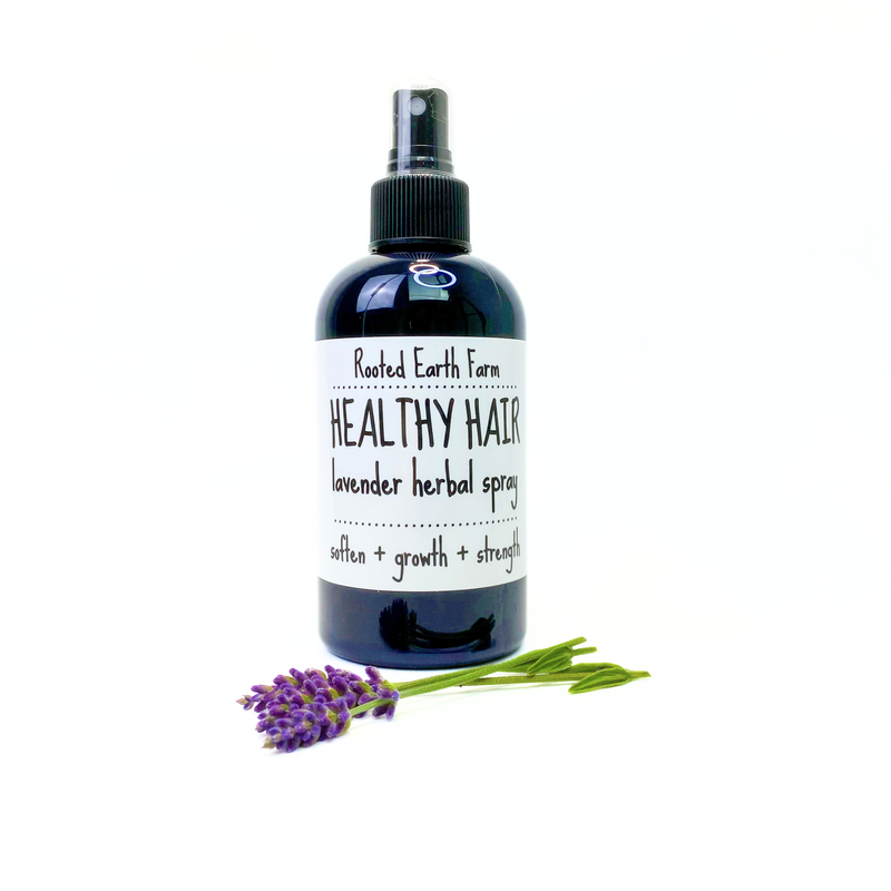 Rooted Earth Farm + Apothecary Healthy Hair Spray Hair + Nail Care