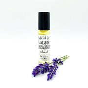 Rooted Earth Farm + Apothecary Lavender Lemongrass Perfume Oil Natural Perfumes