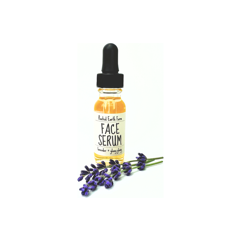 Rooted Earth Farm + Apothecary Herbal Face Serum - 1/2 oz Skin + Face Serums