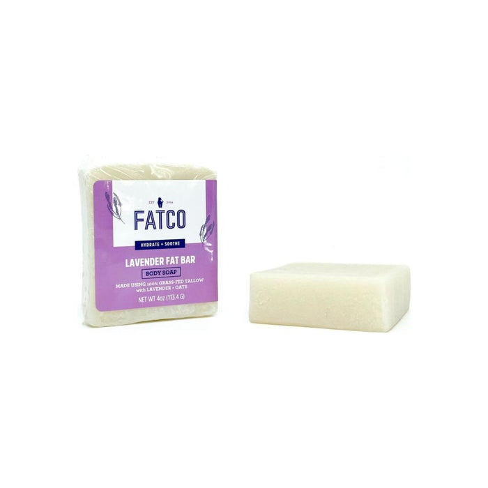 Fatco Skincare Products - Lavender Fat Bar, 4 Oz