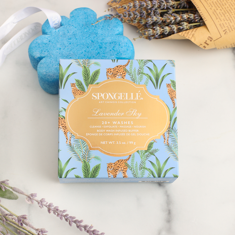 Spongellé Lavender Sky | Art Chinois Body Wash Infused Buffer