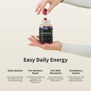 Snap Supplements L-Carnitine Sugar-Free Blueberry Gummies