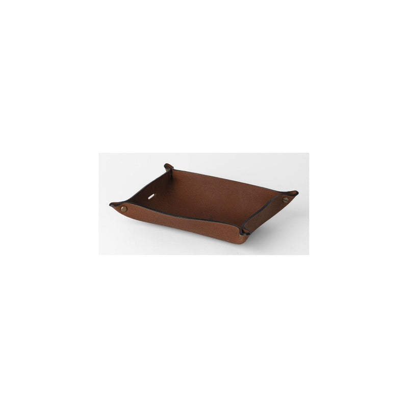 WristClean Leather Valet Tray Leather Pad & Trays