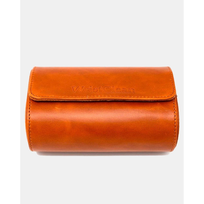 Wristclean - Leather Watch Roll For 2