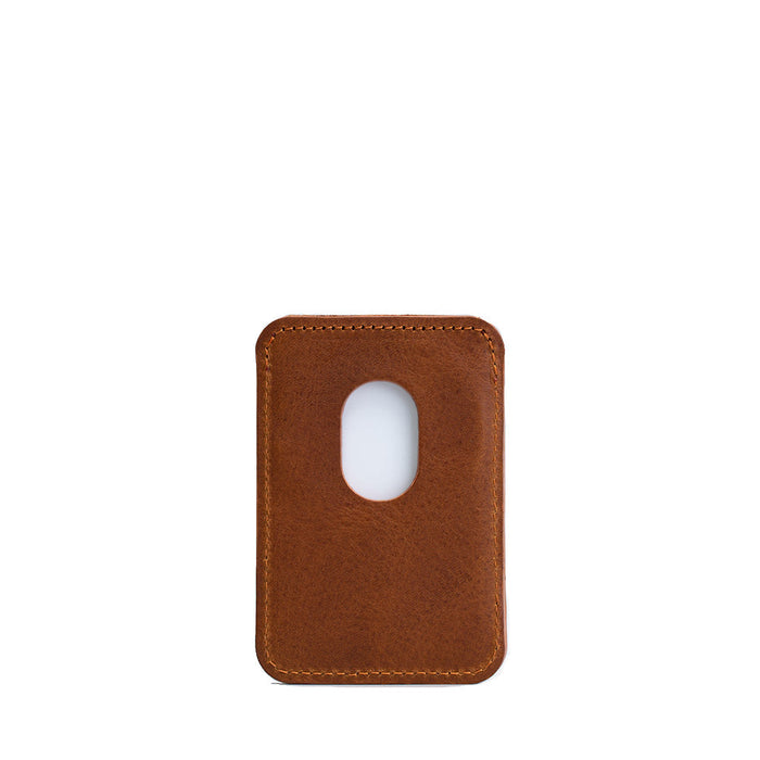 Leather MagSafe wallet - The Minimalist by Geometric Goods