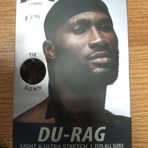 VIP Extensions Legend Du-Rag, Black Hair Accessories White Smoke