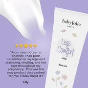 Baby Jolie Paris Legs Comfort Cream For Moms Mom Care > Pregnancy > Leg Swelling Relief > Leg Pain Relief > Swollen Feet Relief > Restless Leg Relief > Relaxing Leg Cream