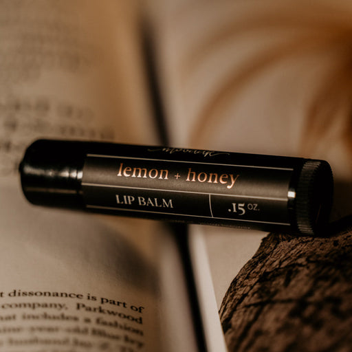 Mobaak Aromatherapy Shoppe Lemon + Honey Lip Balm