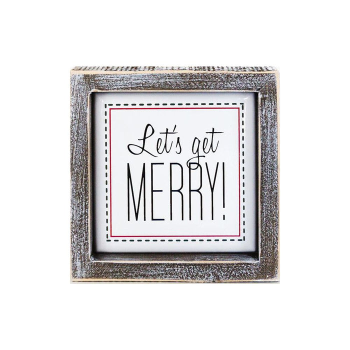 Get Merry 5" Sign