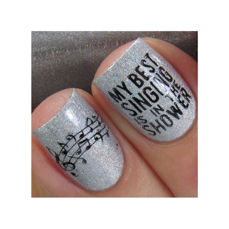 UberChic Beauty Let's Rock Stamping Plate