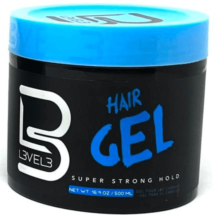 L3Vel3 Super Strong Hair Styling Gel 16.9Oz Or 33.8Oz