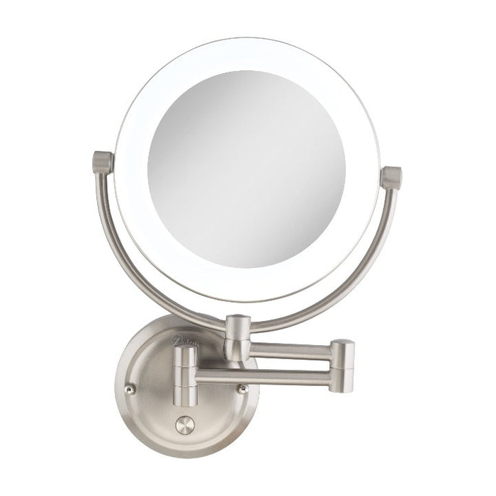 Lexington Lighted Wall Mounted Makeup Mirror with Magnification