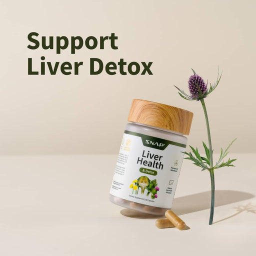 Snap Supplements Liver Health & Detox - Buy 3, Get 2 FREE!