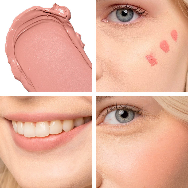 Palladio LIQUID BLUSH Blush & Lip Makeup Navajo White Deep Fuchsia - LIB06,Cool Pink - LIB05,Dusty Rose - LIB04,Dainty - LIB03,Rose Cloud - LIB02,Sunny Coral - LIB01