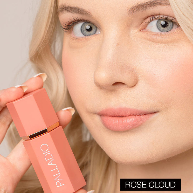 Palladio LIQUID BLUSH Blush & Lip Makeup Navajo White Deep Fuchsia - LIB06,Cool Pink - LIB05,Dusty Rose - LIB04,Dainty - LIB03,Rose Cloud - LIB02,Sunny Coral - LIB01