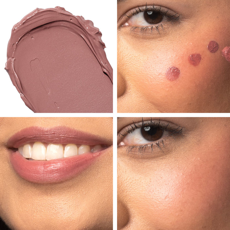 Palladio LIQUID BLUSH Blush & Lip Makeup Rosy Brown Deep Fuchsia - LIB06,Cool Pink - LIB05,Dusty Rose - LIB04,Dainty - LIB03,Rose Cloud - LIB02,Sunny Coral - LIB01
